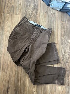 Gap vintage Boys brown size 10 100% cotton pants